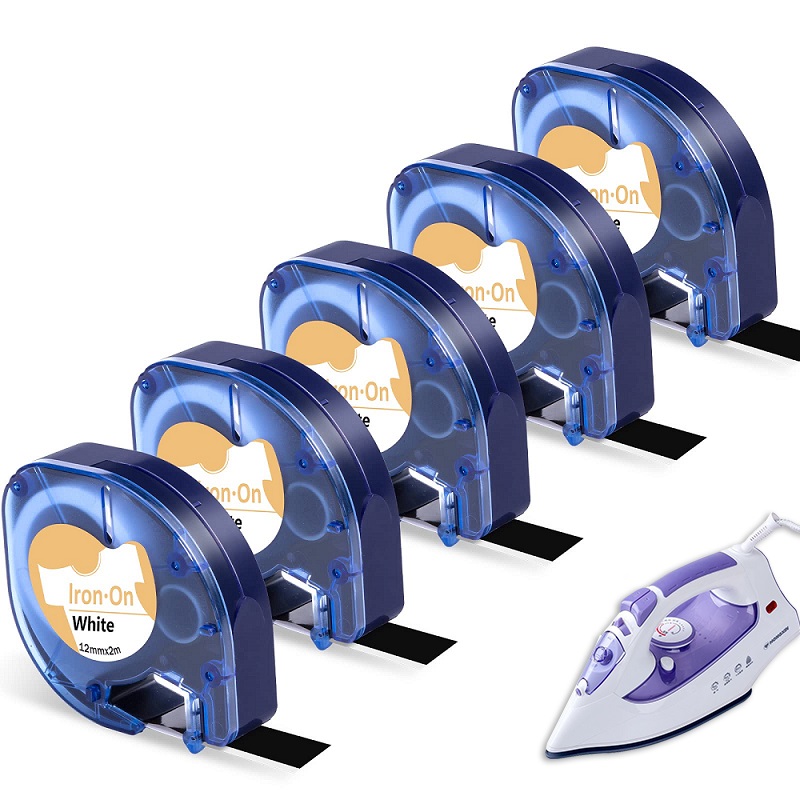 Commercial Fabric Printing Machine - 5Pk متوافق Dymo LetraTag الحديد على