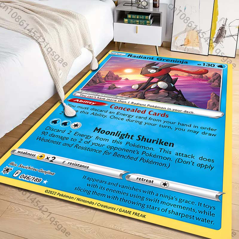 سجادة مطبوعة بتصميم بوكيمون جر - مراجعة Commercial Printing Format وسعره