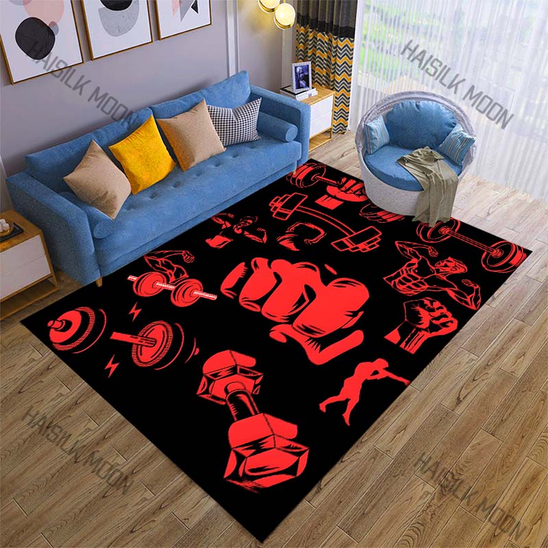 سجادة بتصميم أيقونات اللياقة ا - مراجعة Commercial Printing Icon وسعره