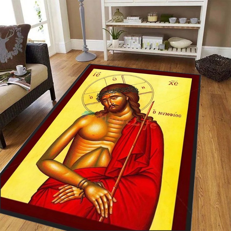 سجادة كبيرة لغرفة المعيشة وغرف - مراجعة Commercial Printing Icon وسعره