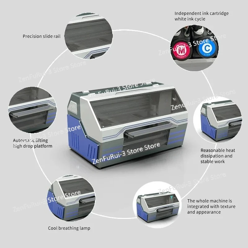 طابعة مسطحة بالأشعة فوق البنفس - مراجعة Uv Flatbed Printer وسعره