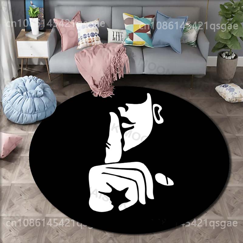 سجادة دائرية مطبوعة بتصميم أيق - مراجعة Commercial Printing Icon وسعره