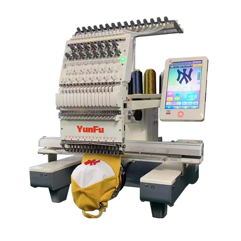ماكينة تطريز كمبيوترية أحادية  - مراجعة Commercial Embroidery Machine وسعره