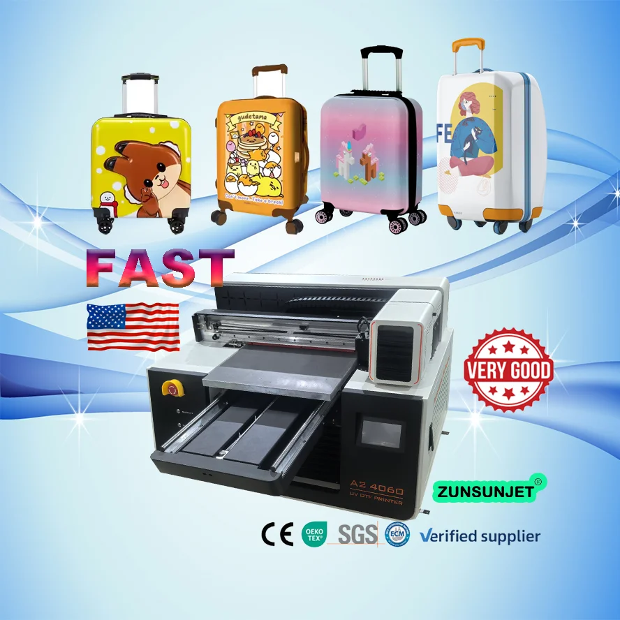 طابعة نافثة للحبر صغيرة A2 مسط - مراجعة Uv Flatbed Printer وسعره