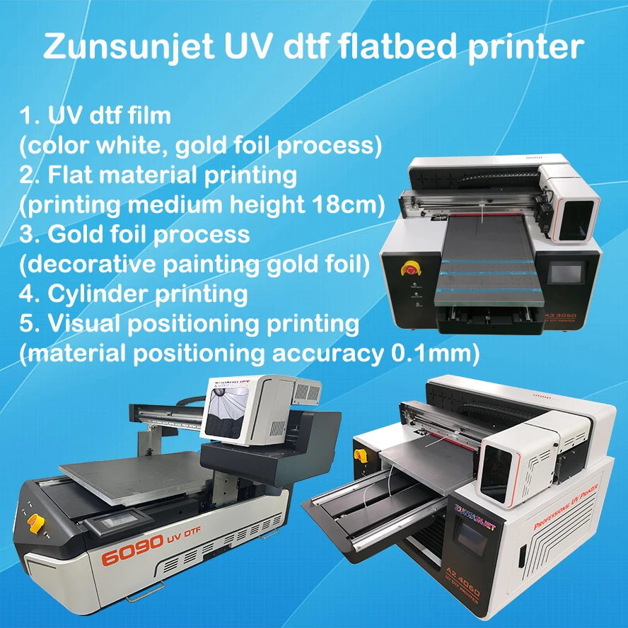 طابعة نافثة للحبر صغيرة A2 مسط - مراجعة Uv Flatbed Printer وسعره